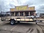 ECHO 14x102" Tandem Axle, 7K GVWR, Drive Over Fenders, Utility Stock #ECH264 - Thumbnail 1