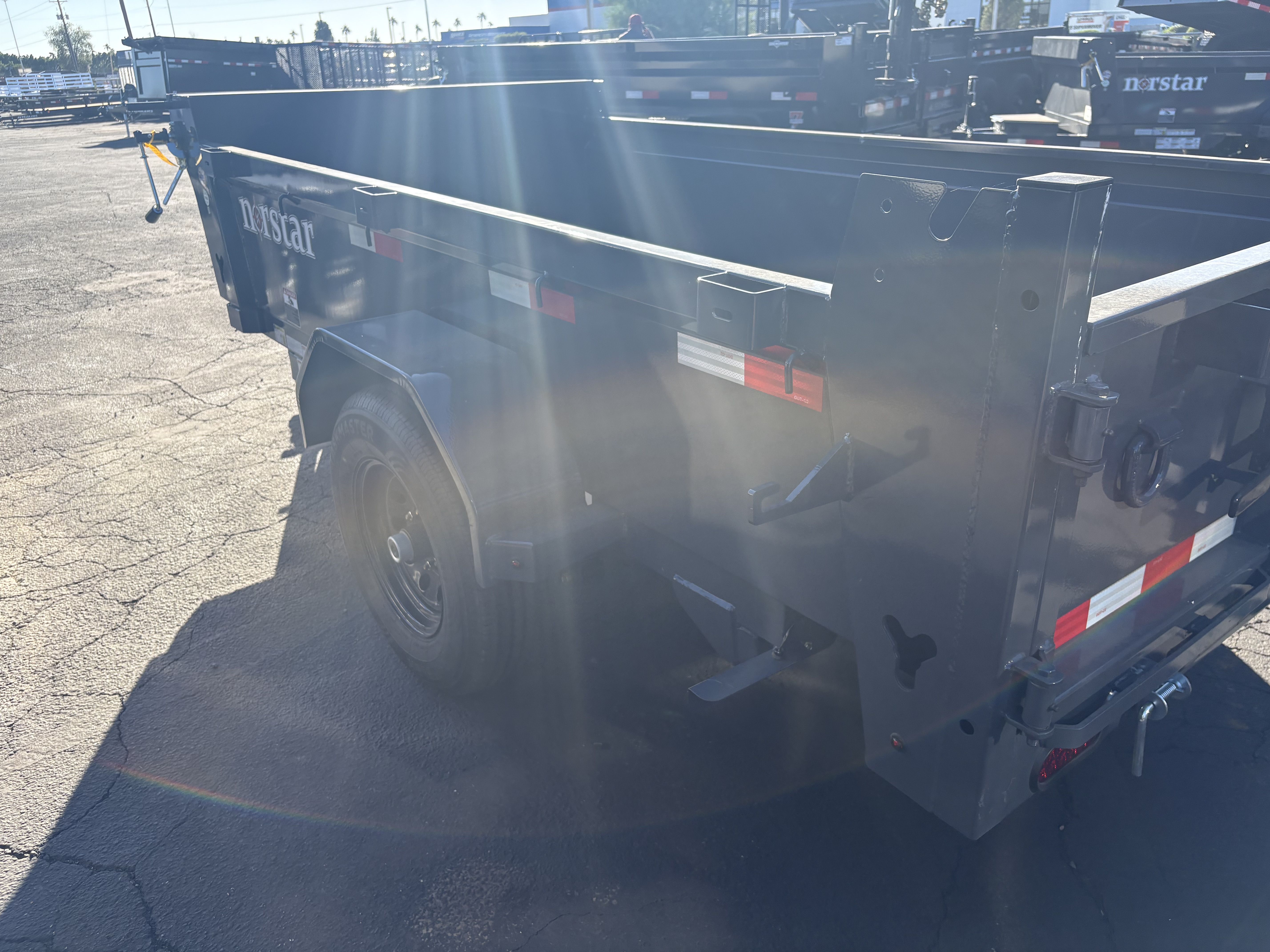 Norstar 10x60 Norstar Single Axle Dump, 5.2K GVWR, 20" Sides - Stock #NST1267 - Image 4 of 4