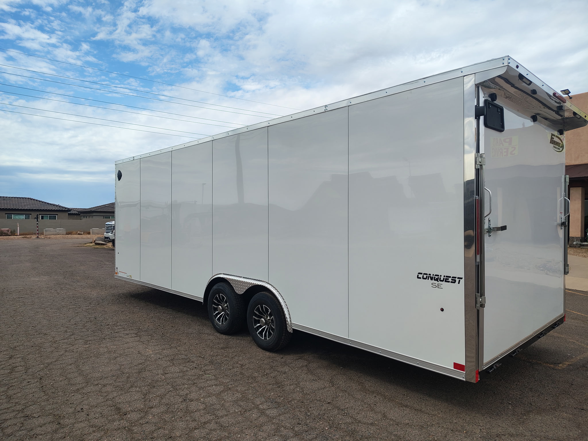 Formula 8.5'x24' Enclosed Car Hauler w/ Rear Ramp Door (Conquest)