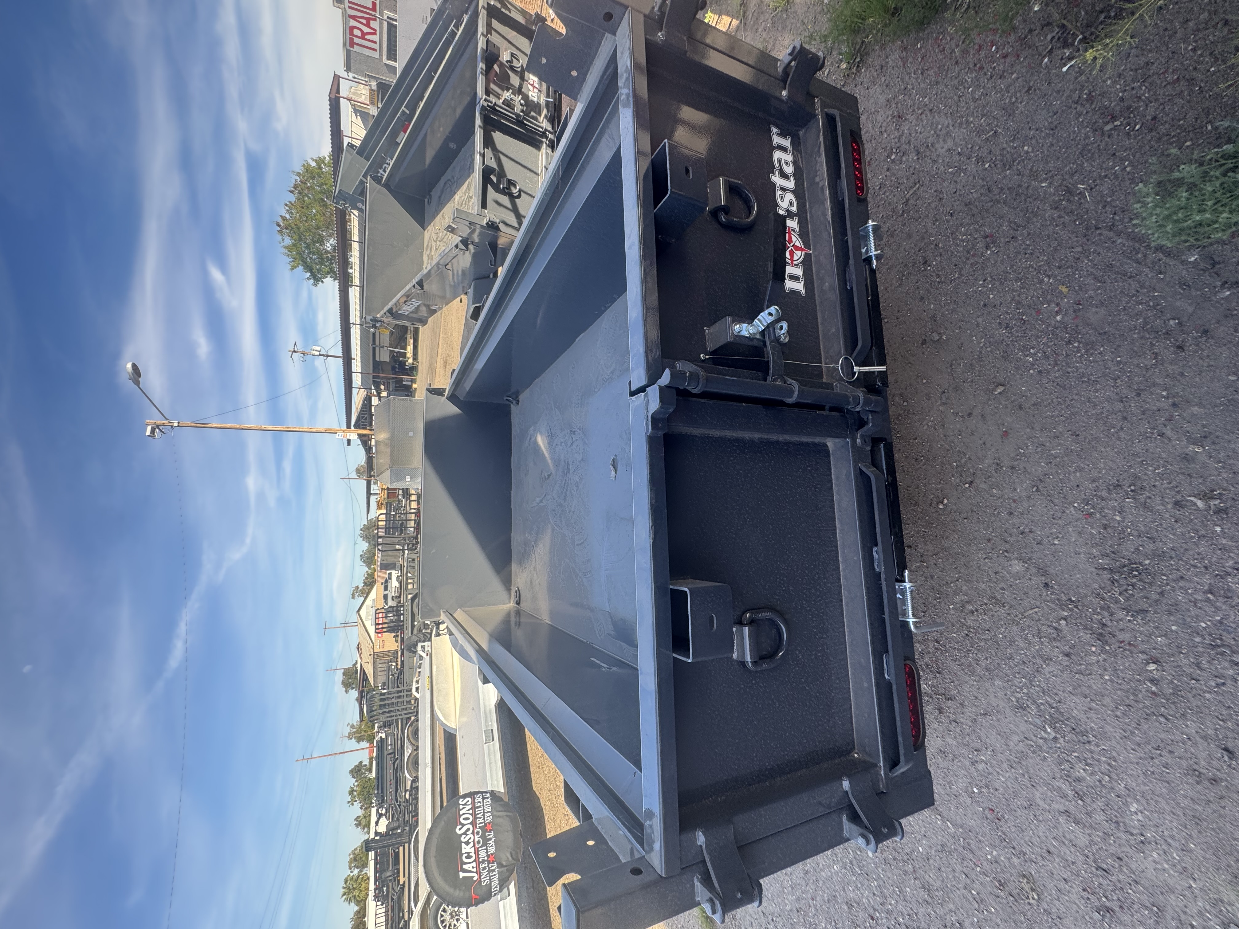 Norstar 10x60 Norstar Single Axle Dump, 3.5K GVWR, 20" Sides - Stock #NST1403 - Image 2 of 11