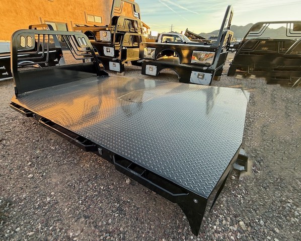 Crownline Truck Beds Crownline SKD57 Skirted, Dual-Wheel, Long Bed, Black Boxes (8′ 6″ x 97″ - 57″ CTA) - Stock #CRNB108 - Image 2 of 4