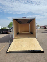 Compass 24x8.5 Indigo DLX Car Hauler, 10K GVWR, 6" Extra Height, Ramp Door Stock #CMP2935 - Thumbnail 6