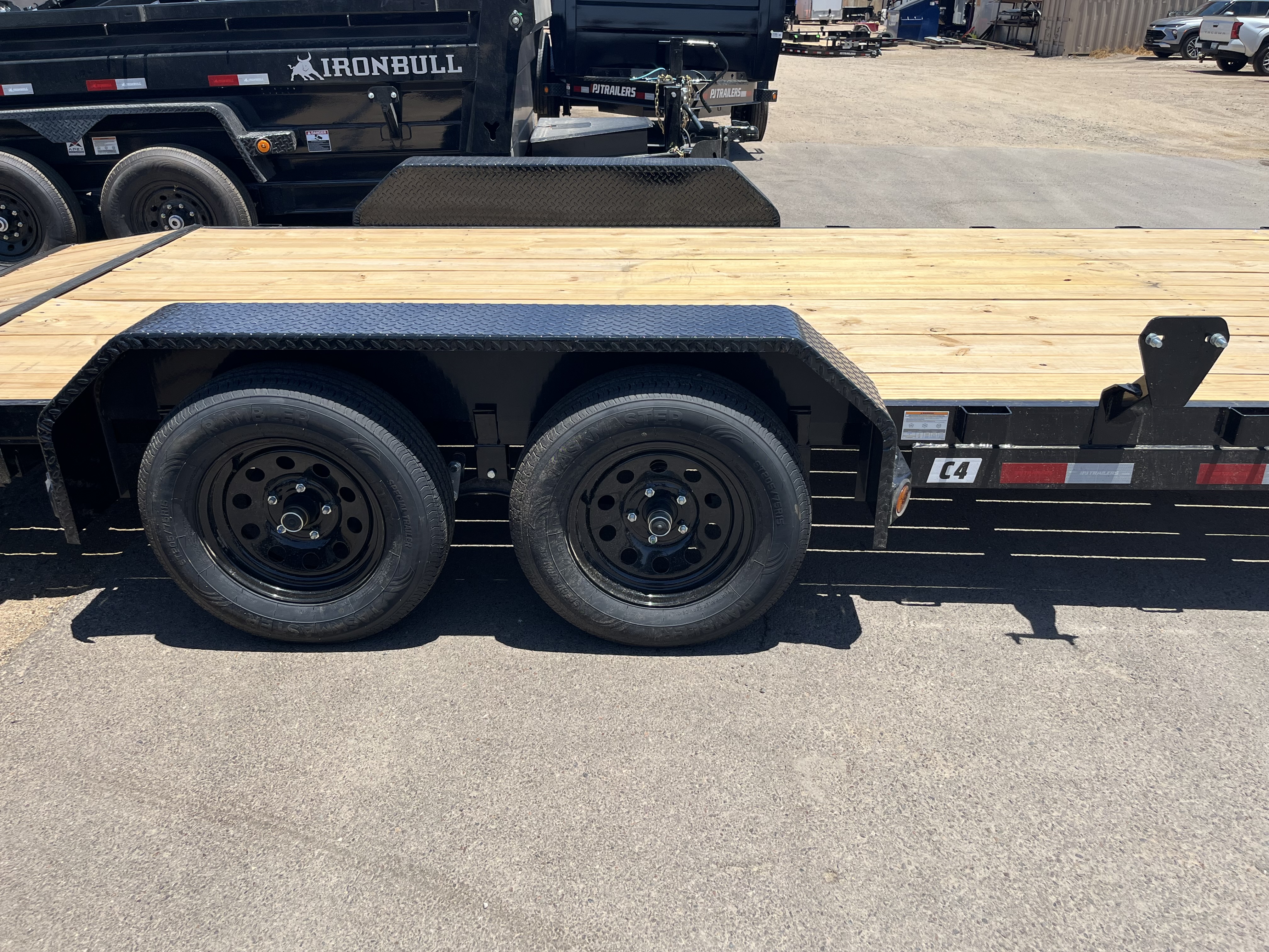P.J. Trailers 18x83x4" Channel Tandem Axle 7K GVWR, Carhauler - Stock #PPJ11209 - Image 3 of 8