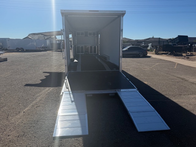 EZ Hauler 8.5'x34' NXT Aluminum Car Hauler w/ Rear Ramp Door (NXTCH)