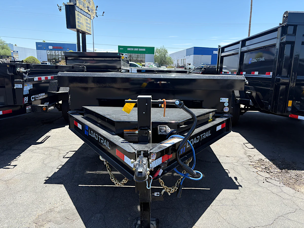 Load Trail 14x83 Tandem Axle 14K GVWR, 6" Channel Frame, 18" Sides - Stock #LTD909 - Image 1 of 5 Load Trail 14x83 Tandem Axle 14K GVWR, 6" Channel Frame, 18" Sides - Stock #LTD909 - Image 1 of 5
