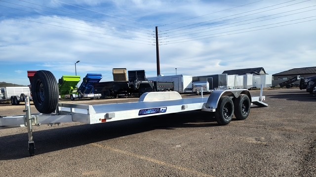 Aluma 20x82 All Aluminum, 7K GVWR, Tandem Axle (8220ESA-TA-EL-R-RTD) - Stock #ALU344 - Image 4 of 5