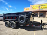 Norstar 12x83 IronBull Tandem Axle Dump, 14K GVWR, 36" Sides, Solar Charger Stock #NST1431 - Thumbnail 5