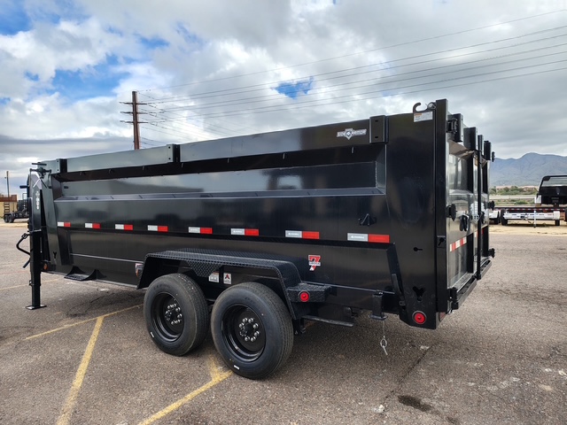 Norstar 16x83 IronBull Gooseneck, Tandem Axle, 16K GVWR, 48" Sides, Telescopic Cylinder - Stock #NST1342 - Image 3 of 12