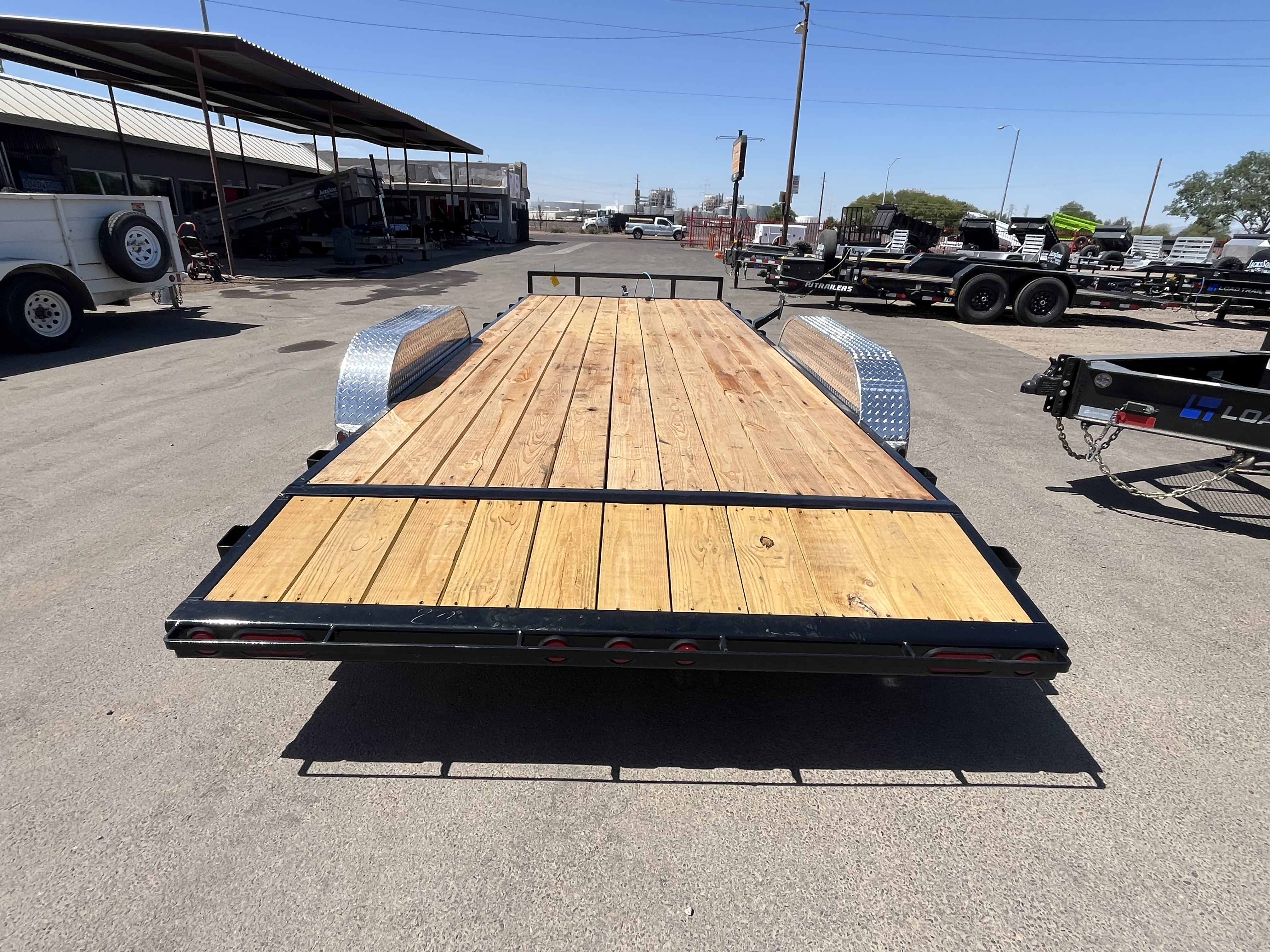 P.J. Trailers 20x83 Tandem Axle, 7K GVWR, Channel Car Hauler - Stock #PPJ11149 - Image 6 of 9