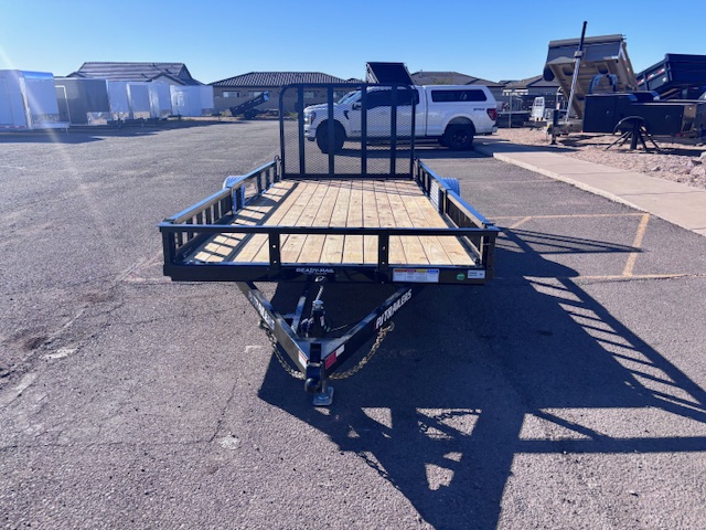 P.J. Trailers 14x77 Single Axle, 3K GVWR, Channel Utility, ATV - Stock #PPJ11012 - Image 2 of 6