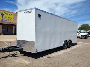 Compass 20x8.5 Indigo DLX, 10K GVWR, Ramp Door