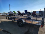 Lamar Trailers 14x77 Single Axle, 3K GVWR, Ramp Gate Stock #USD7427 - Thumbnail 1