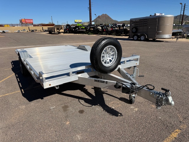 Aluma 15x102 Wide Body, 5.2K GVWR, Heavy Single Axle, Ramps (WB15H-S-EL-DOF-R-RR-RTD) - Stock #ALU297 - Image 6 of 10