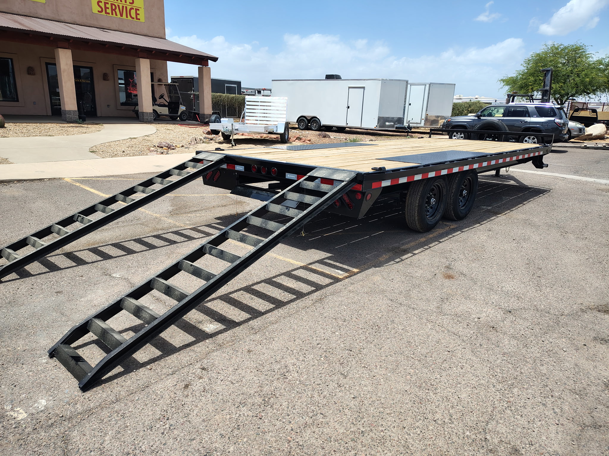 Iron Bull 20'x102" Pintle Deckover Equipment Trailer (FDP)