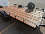 Lifetime Products 12x6 SIngle Axle, 3K GVWR, Utility Stock #USD7358 - Thumbnail 2