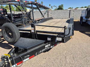 IRONBULL 102x26 Triple Axle Bumper Pull Equipment Trailer
