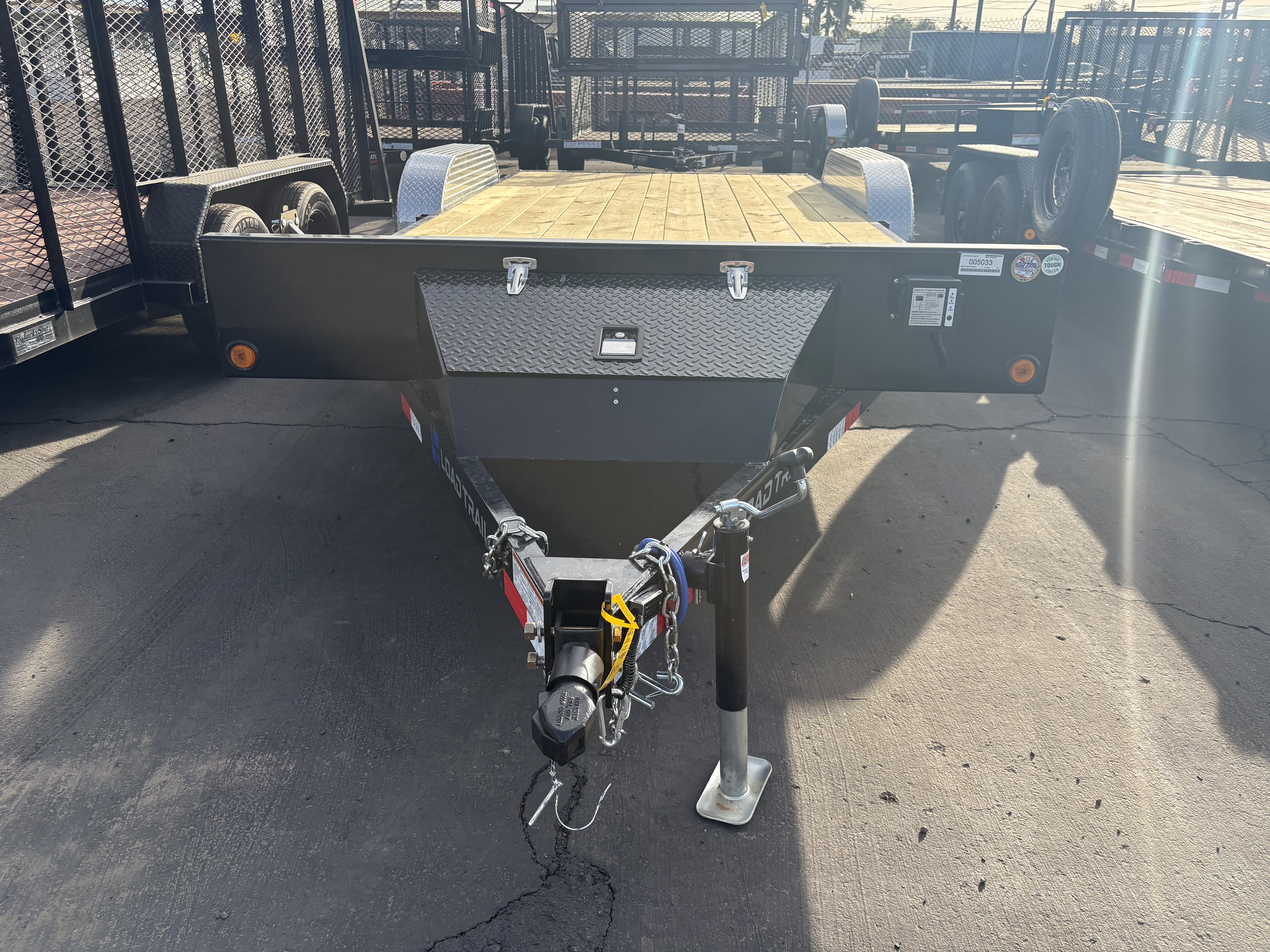 Load Trail 18x83 Tandem Axle, 7K GVWR, Carhauler, Slide in Ramps - Stock #LT972 - Image 1 of 5