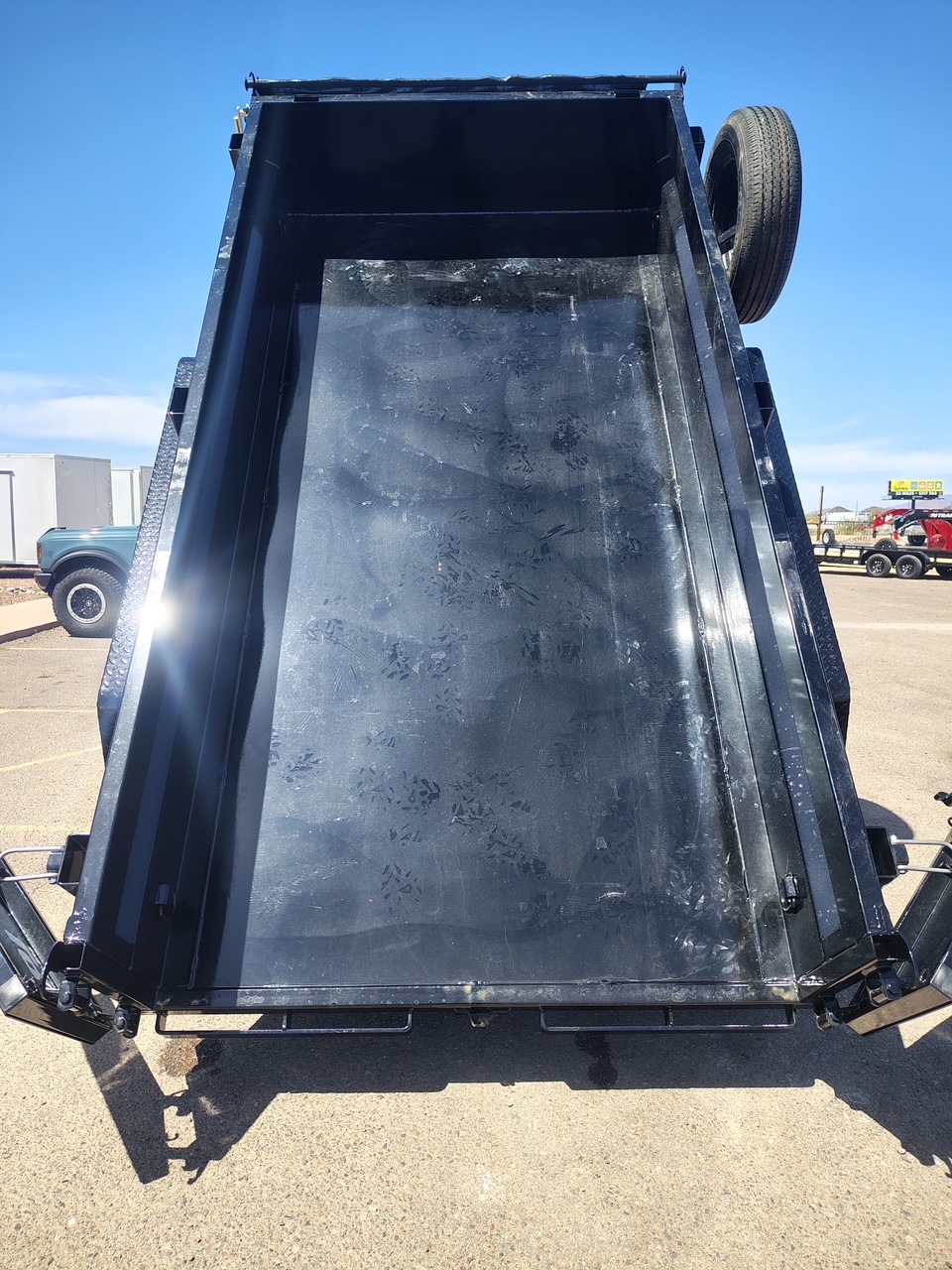 P.J. Trailers 10X60 Utility Dump, Tandem Axle, 7K GVWR - Stock #PJD1698 - Image 7 of 10
