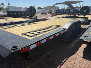 Midsota 22x8.5 (18'+4') Tilt Bed Wide Body, 22K GVWR, 80" Steel Toolbox