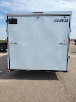Compass 24x8.5 Indigo DLX Car Hauler, 10K GVWR, 6" Extra Height, Ramp Door Stock #CMP2935 - Thumbnail 2