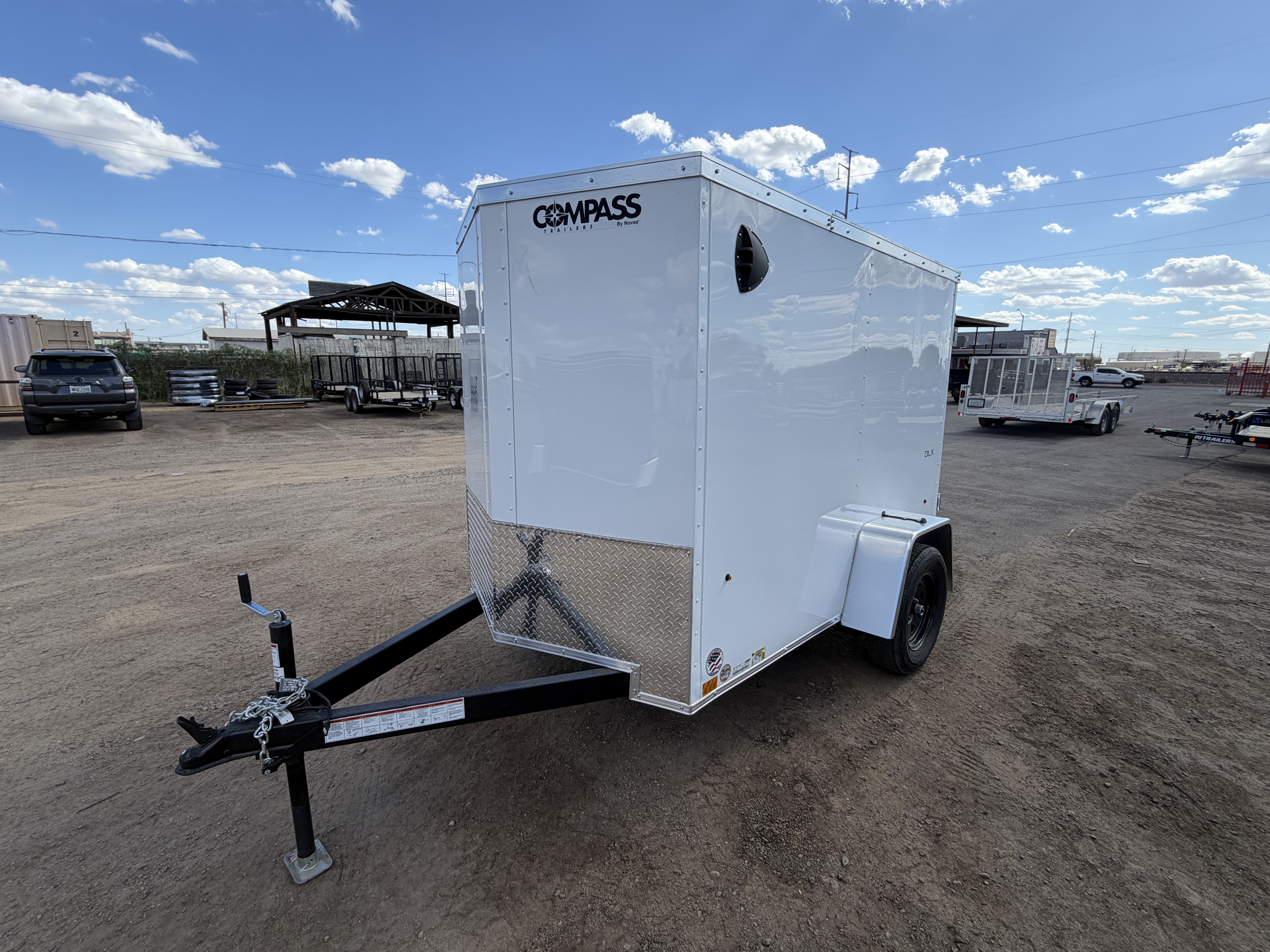 Compass 08x5 Indigo DLX, 3K GVWR, Ramp Door - Stock #CMP2822 - Image 1 of 7