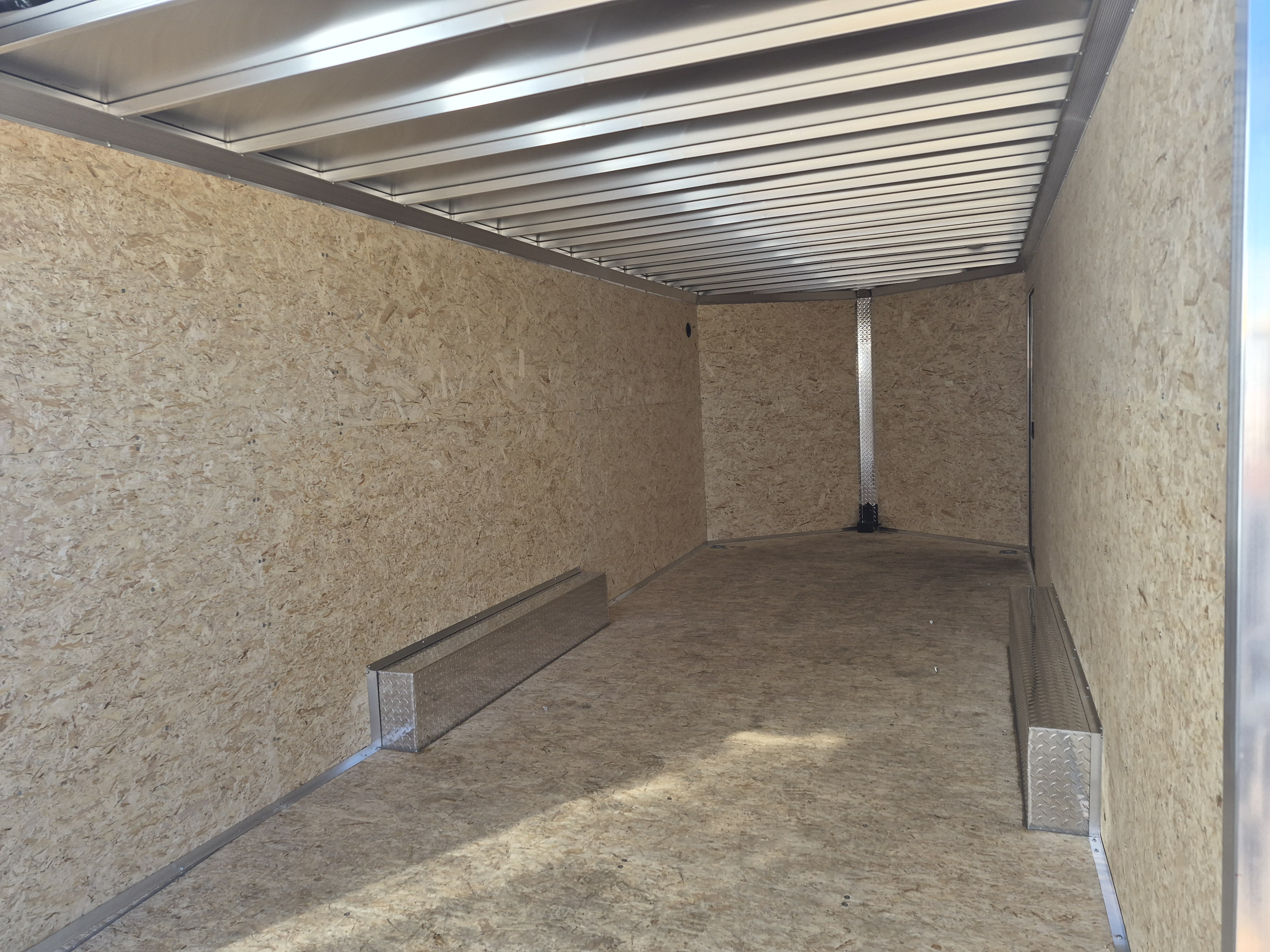 Alcom 20x8.5 All Aluminum XLT-P Car Hauler, 10K GVWR, Side Door, Ramp Door - Stock #ALC242 - Image 1 of 4