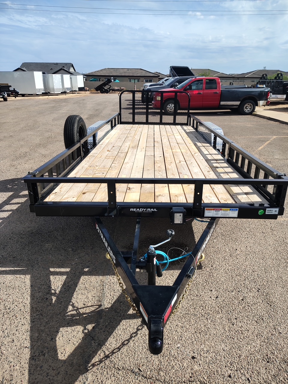 P.J. Trailers 20x83 Tandem Axle, 7K GVWR, Channel Utility - Stock #PPJ11182 - Image 5 of 9