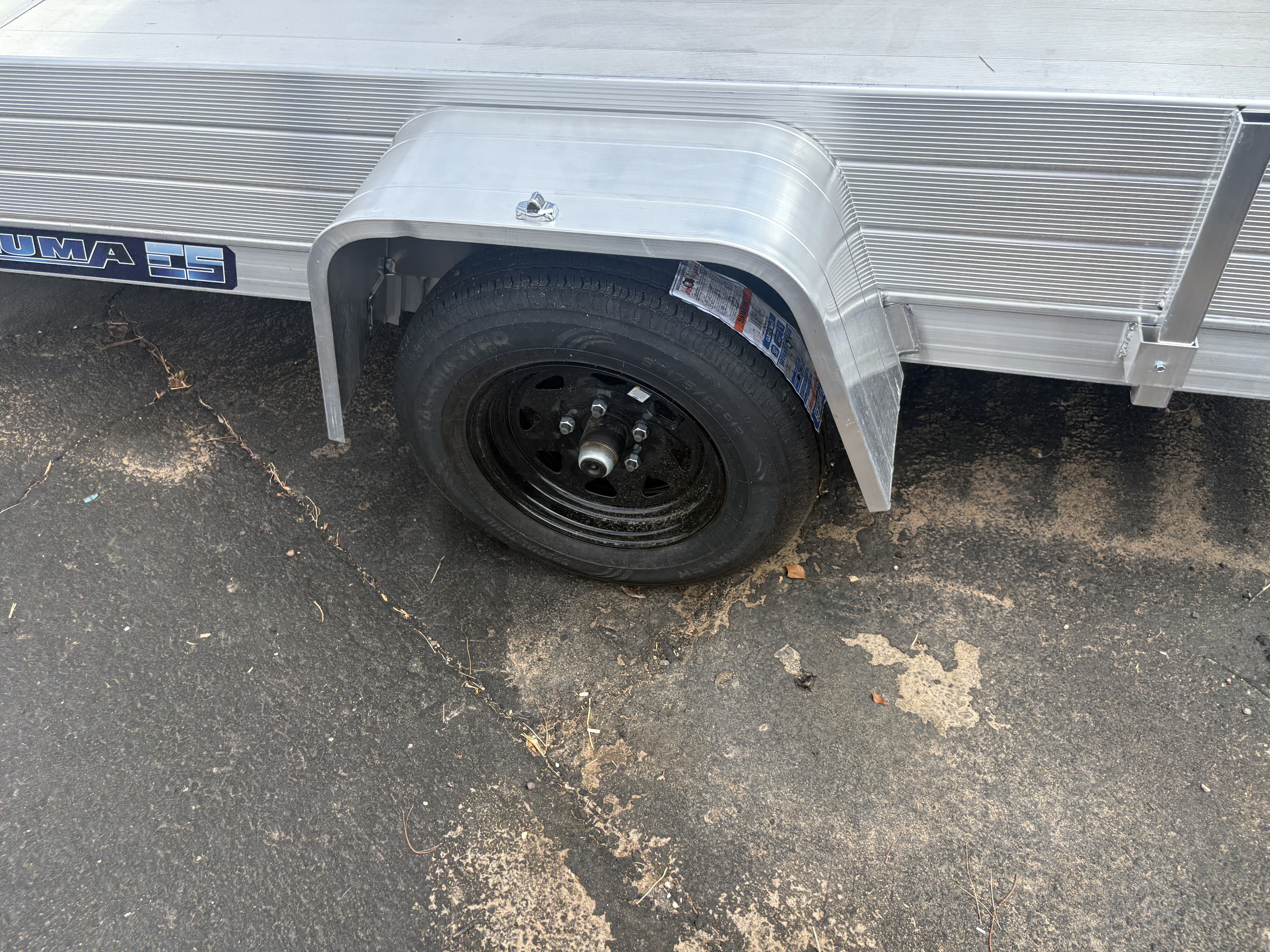 Aluma 10'x63" Aluminum Utility Trailer w/ Tailgate (6310ESA)