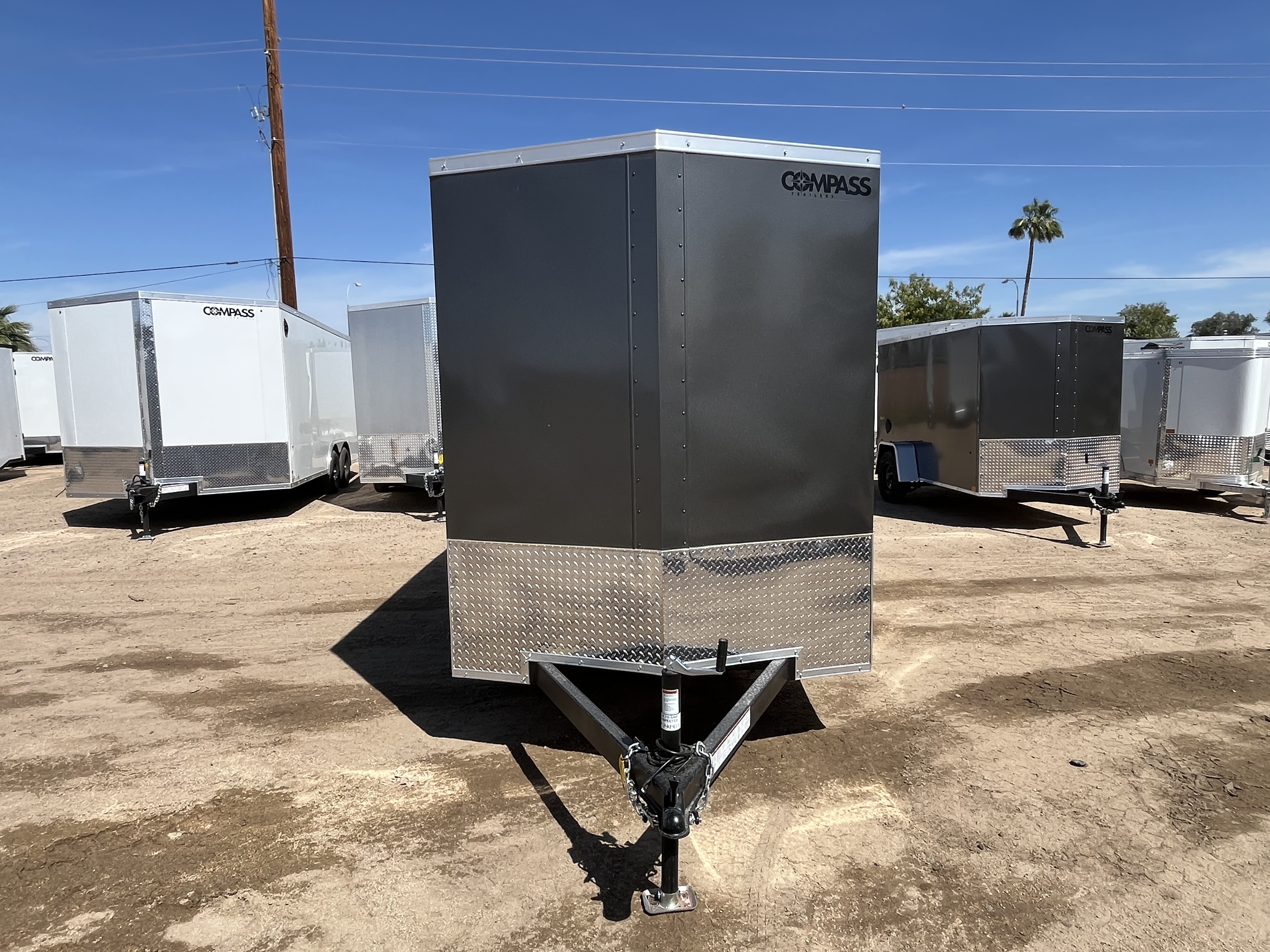 Compass 12x6 Indigo DLX, 3K GVWR, Ramp Door - Stock #CMP2808 - Image 5 of 9