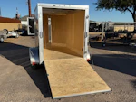 Alcom 08x5 All Aluminum NXT Enclosed, 3K GVWR, Ramp Door Stock #ALC191 - Thumbnail 5