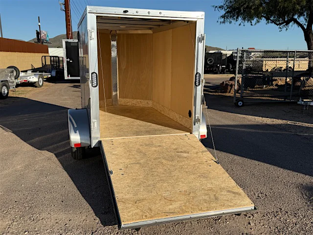 Alcom 08x5 All Aluminum NXT Enclosed, 3K GVWR, Ramp Door - Stock #ALC191 - Image 5 of 7 Alcom 08x5 All Aluminum NXT Enclosed, 3K GVWR, Ramp Door - Stock #ALC191 - Image 5 of 7