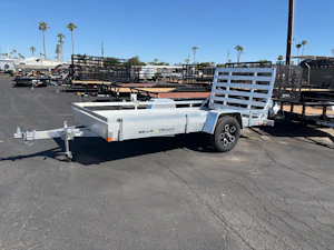 Bear Track 10x76 Aluminum Single Axle 2.9K GVWR, Utility Trailer