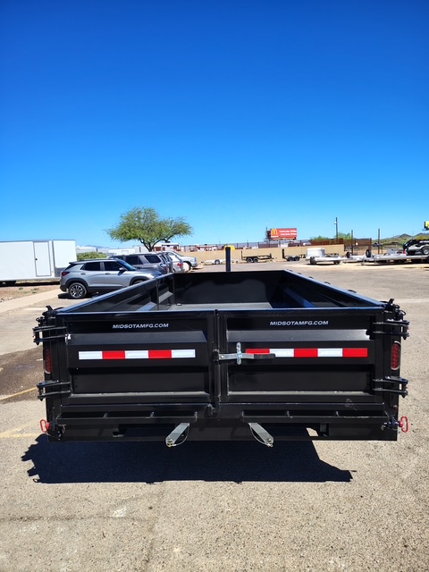 Midsota 16'x82" Telescopic Dump Trailer w/ 24" Sides (HV)