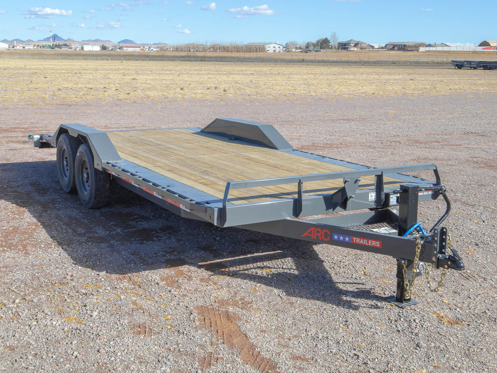 A-BEW — Bumper Pull Superwide Equipment Trailer - Image 2