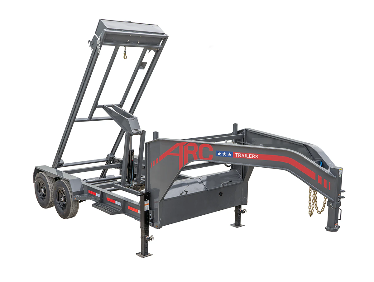 A-GRD — 14K Gooseneck Roll Off Dump Trailer - Image 7