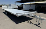 Aluma 24x102 All Aluminum, 10K GVWR, Tandem Axle Deckover, W/ Bi-Fold Tailgate (1024H-TA-BT-DT-RR-RTD) Stock #ALU429 - Thumbnail 4