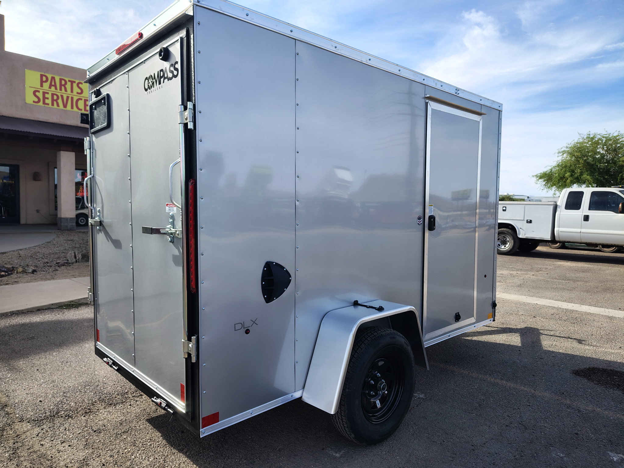 Compass 10x5 Indigo DLX, 3K GVWR, Ramp Door - Stock #CMP2844 - Image 5 of 7