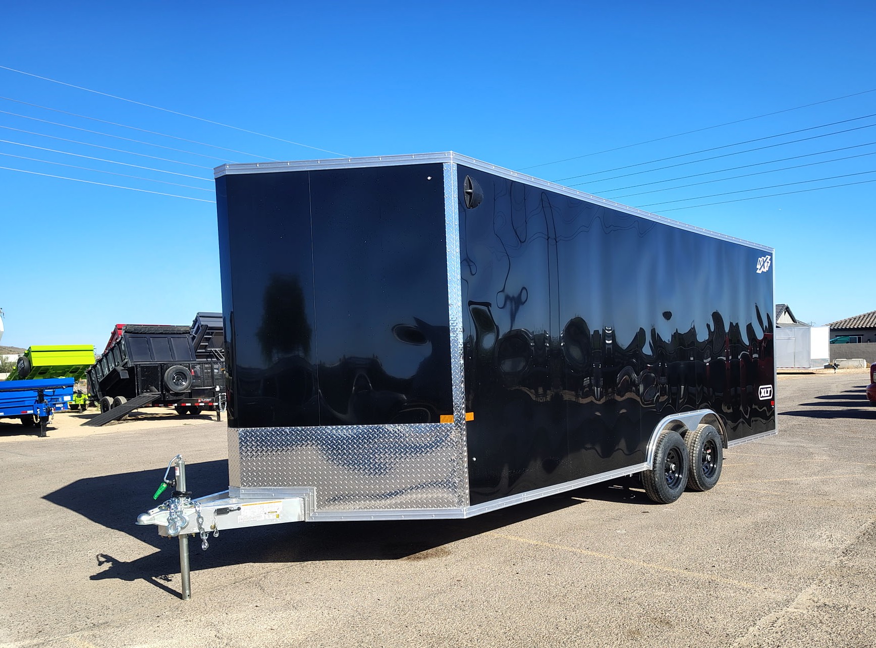 Alcom 20x8.5 All Aluminum XLT-P Car Hauler, Limited Model, 10K GVWR, Ramp Door - Stock #ALC265 - Image 7 of 11