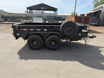 P.J. Trailers 10X60 Utility Dump, Tandem Axle, 7K GVWR Stock #PJD1686 - Thumbnail 4