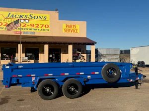 Norstar 16x83 Ironbull Tandem Axle Dump, 15K GVWR, 24" Sides