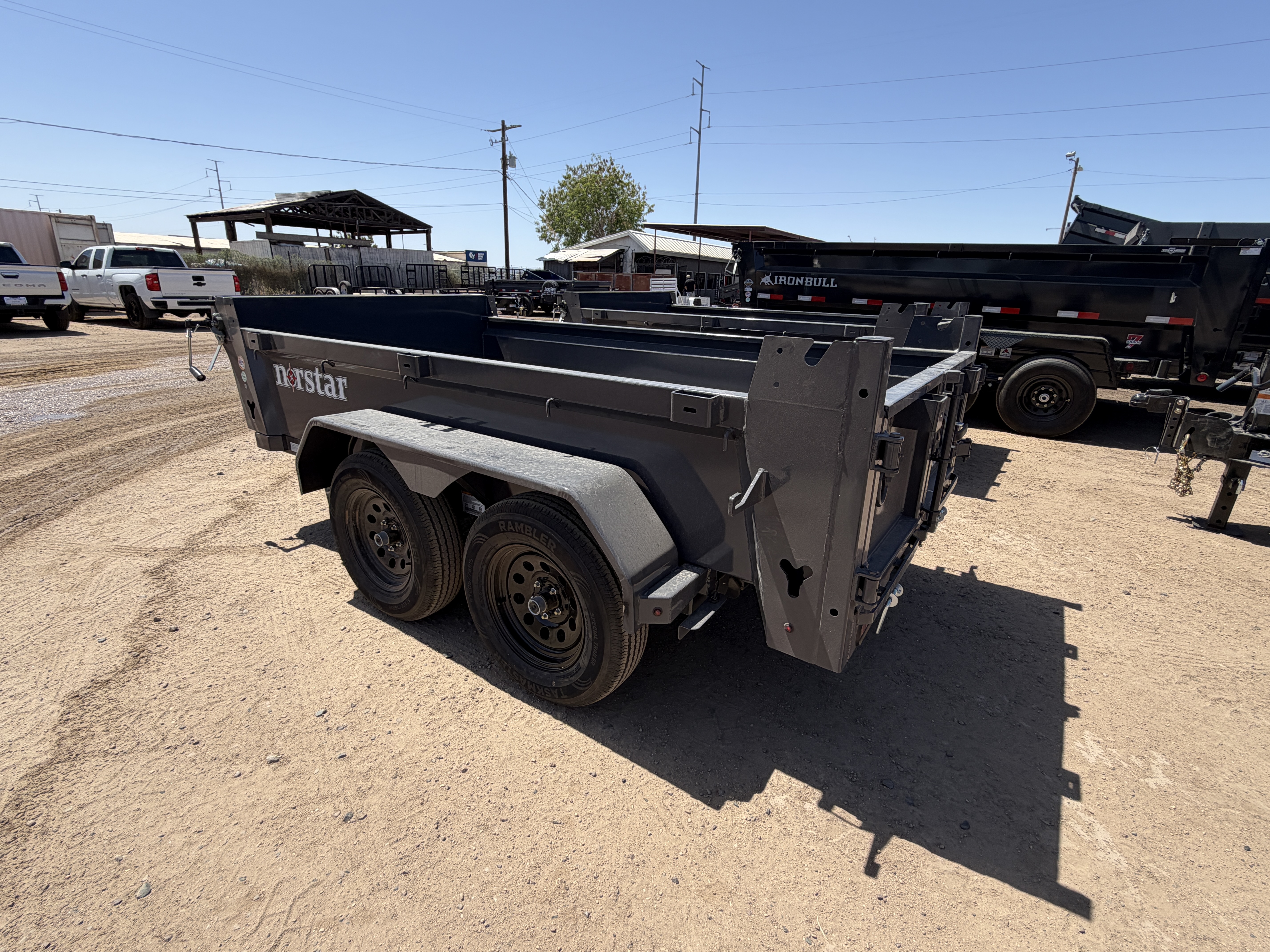 Norstar 10x60 Norstar Tandem Axle Dump, 7K GVWR, 20" Sides - Stock #NST1448 - Image 6 of 7