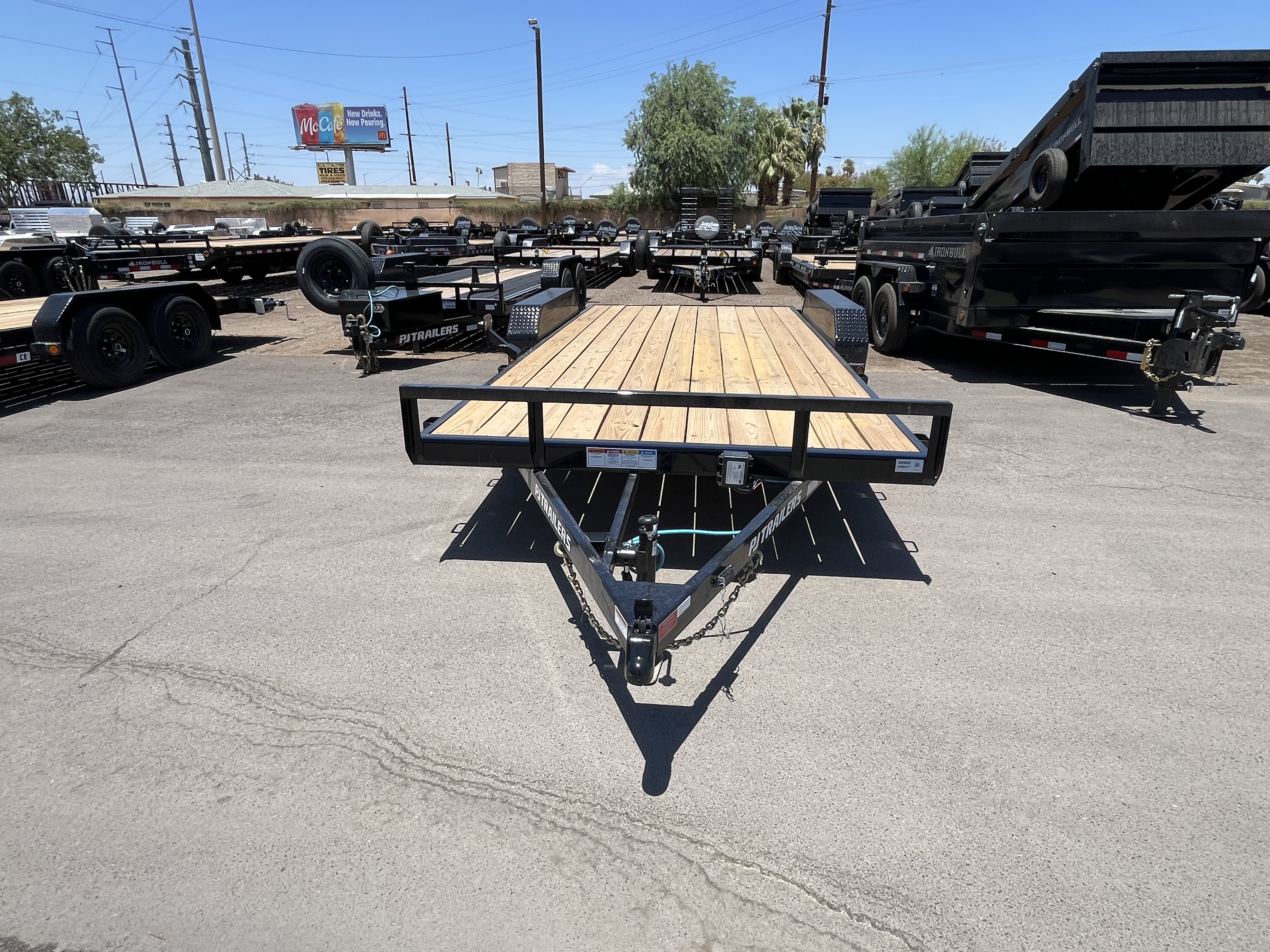 P.J. Trailers 18x83x4" Channel Tandem Axle 7K GVWR, Carhauler - Stock #PPJ11209 - Image 8 of 8