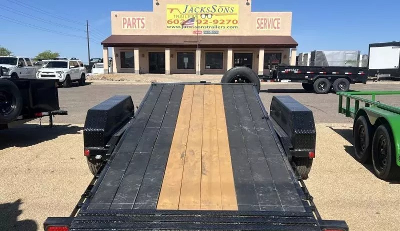 P.J. Trailers 16x83x6" Channel, Equipment Tilt, 14K GVWR, 14PLY, Blackwood Deck - Stock #PPJ10818 - Image 2 of 4