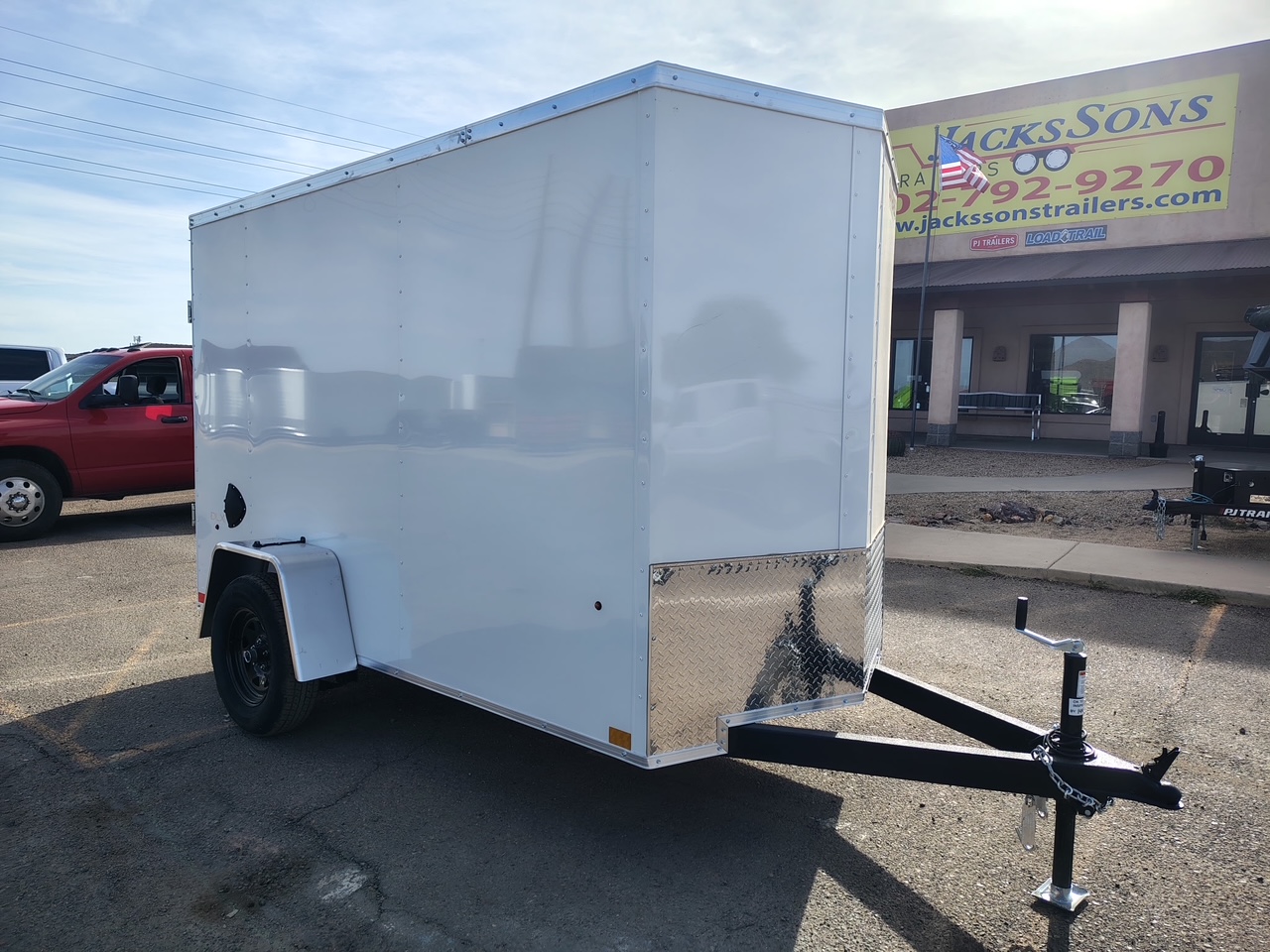 Compass 10x5 Indigo DLX, 3K GVWR, Ramp Door - Stock #CMP2830 - Image 7 of 8