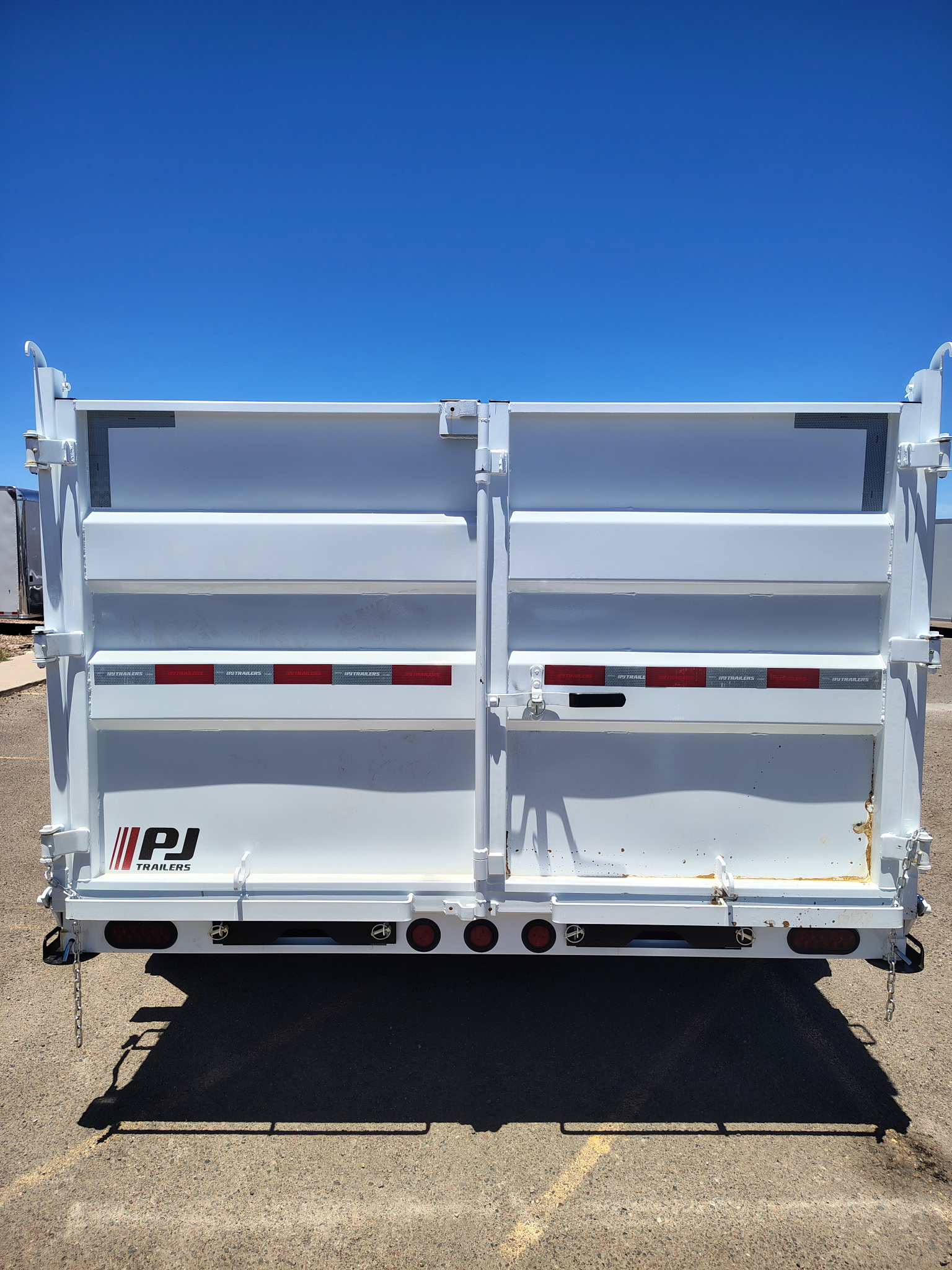 PJ Trailers 14'x83" Scissor Low-Pro High Side Dump Trailer w/ 48" Sides (DM)