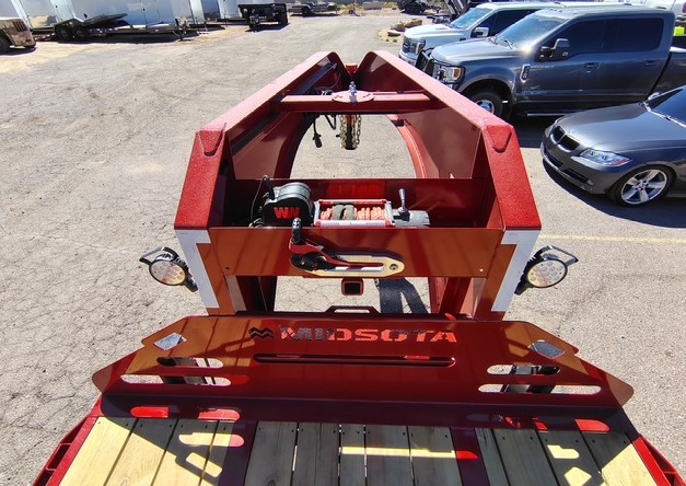 Midsota 36X102  Gooseneck, Tandem Axle, 10FT Hydraulic Tail, Hyd. Jacks, 25,900 GVWR - Stock #MI003 - Image 8 of 18