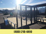 P.J. Trailers 14x77 Single Axle, 3K GVWR, Channel Utility Stock #PPJ10821 - Thumbnail 4