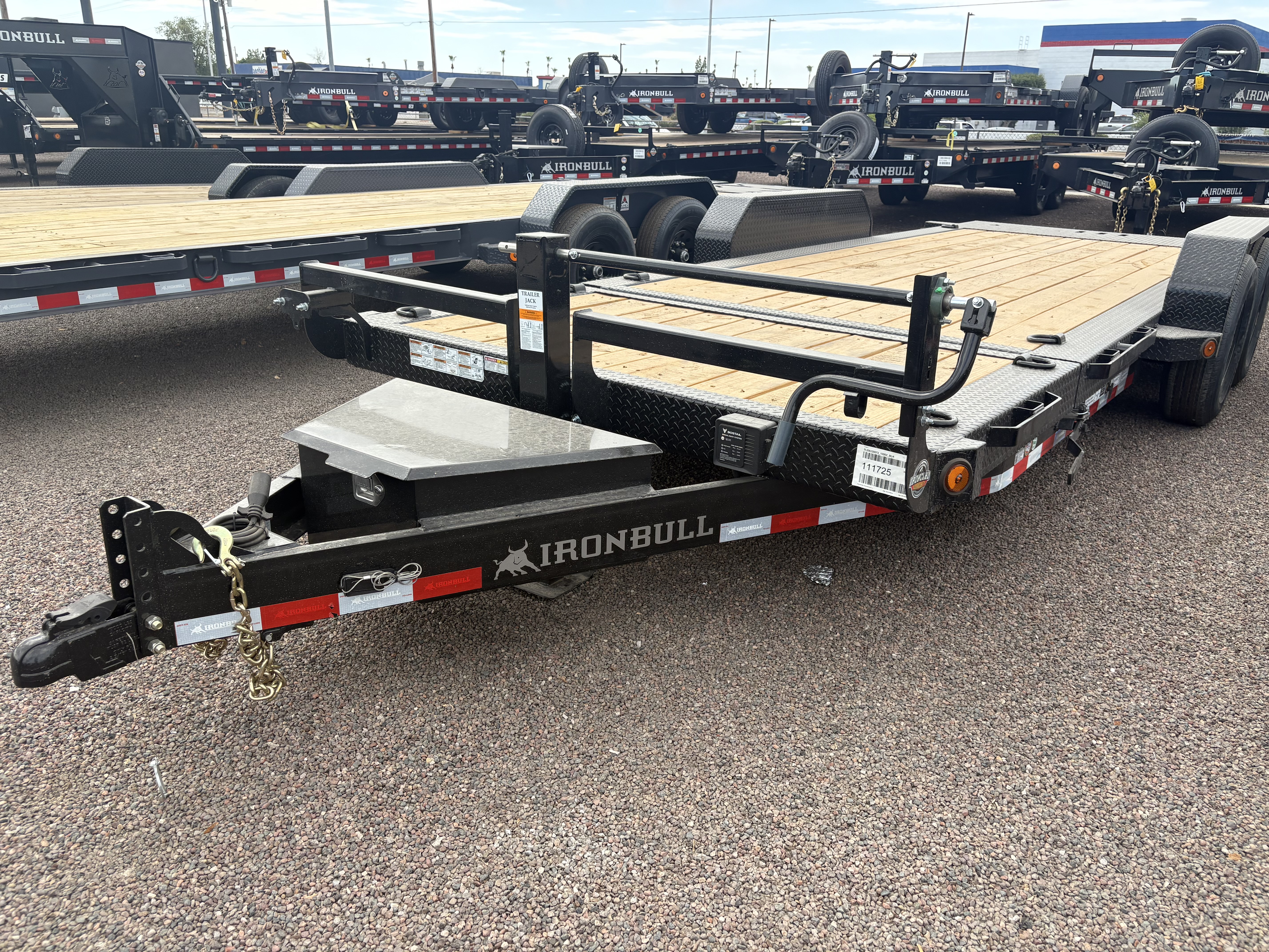 Norstar 20x83 IronBull Tandem Axle, 14K GVWR, Low-Pro Gravity Tilt - Stock #NS568 - Image 2 of 5