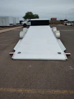 Aluma 18x82 All Aluminum, 10K GVWR, Heavy Tandem Axle, XL Tilt w/ Cargo Box (8218H-XL-TILT-TA-EL-RTD-CB) Stock #ALU369 - Thumbnail 11