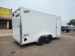 Alcom 16x7 All Aluminum XLT-P Enclosed, 7K GVWR, Limited Edition, Ramp Door Stock #ALC239 - Thumbnail 4